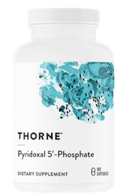Pyridoxal 5'-Phosphate is vitamin B6 in its most bioactive and readily usable form.* Vitamin B6 pairs with magnesium for support of women with PMS.*

Vitamin B6 is necessary for the body's transformation and utilization of amino acids in many functions in the body, including energy production, synthesizing neurotransmitters, and metabolizing hormones that can benefit women with mild PMS symptoms.* Pyridoxal 5'-phosphate (P5P) is also necessary for homocysteine recycling because it helps facilitate the break-down of homocysteine to taurine and cysteine.* P5P is also involved in the body's production of hemoglobin and intrinsic factor, and is vital to the formation of the myelin sheath that surrounds nerve cells.