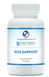 “NOS Support '' contains Careflow® mango extract, Sabeet®, citrulline, and a unique combination of traditional antioxidants and ingredients, such as Arjuna, Hawthorn, and Schisandra.