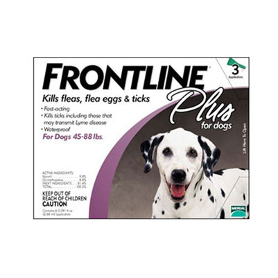 Frontline Plus for DOGS - SoftPaws.com