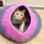 Cat inside Gray and Pink Cave