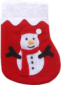 Snowman Stocking Catnip Cat Toy
