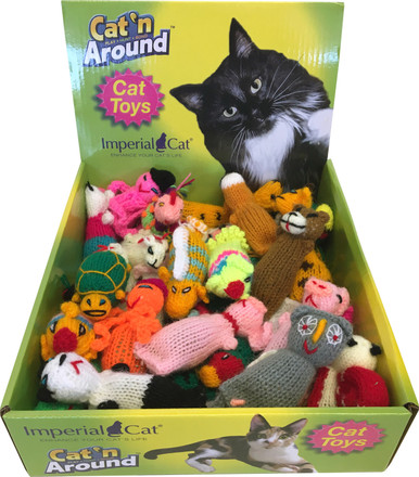 Adorable catnip toys. 