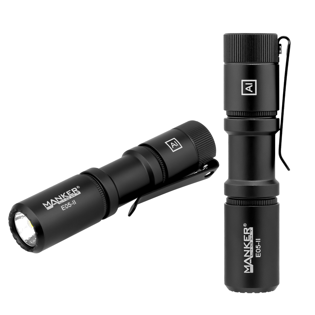 E05 II 1300 Lumens High Output EDC Flashlight - Mankerlight Official