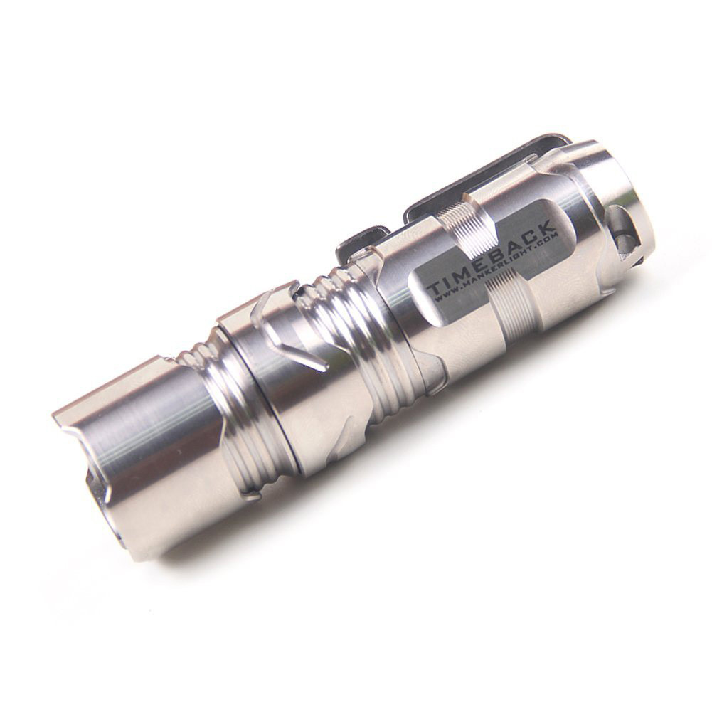 Manker Timeback II Burnt Titanium 予備テール付 Mankerlight Timeback Ti - Mankerlight Official