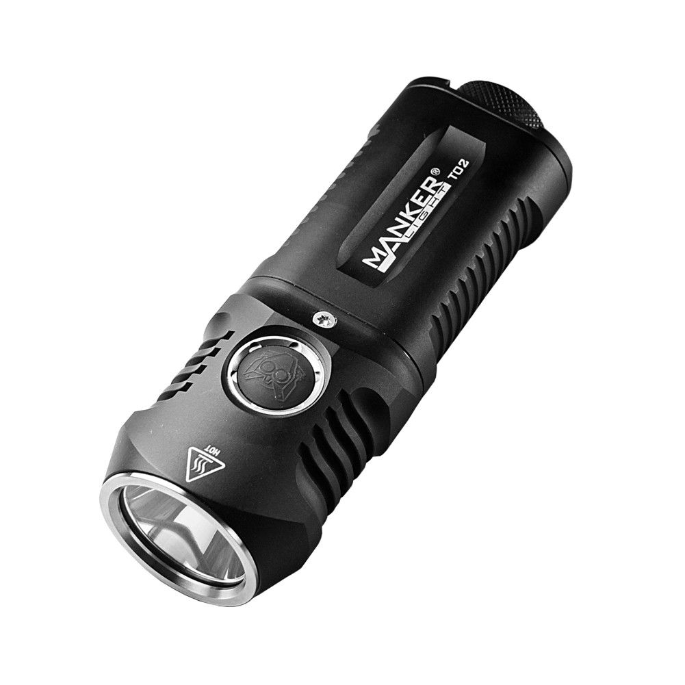 生産終了品　MANKER T02 単三2本を横並びにセットする珍しいライト Manker T02 Pocket EDC LED Flashlight - Mankerlight Official