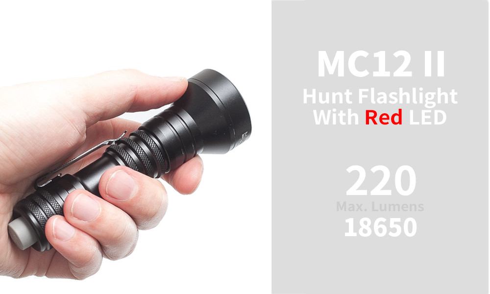 Mankerlight MC12 II Hunter Flashlight - Mankerlight Official
