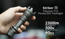 Striker Titanium EDC Flashlight