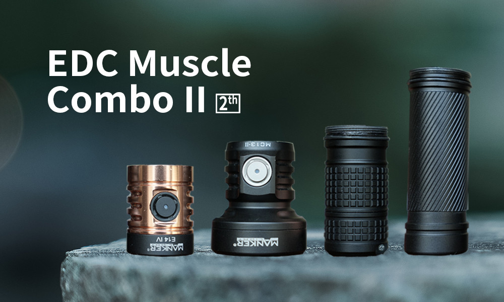 レア品 Manker BLF Limited EDC Muscle Combo EDC Muscle Combo II - Mankerlight Official