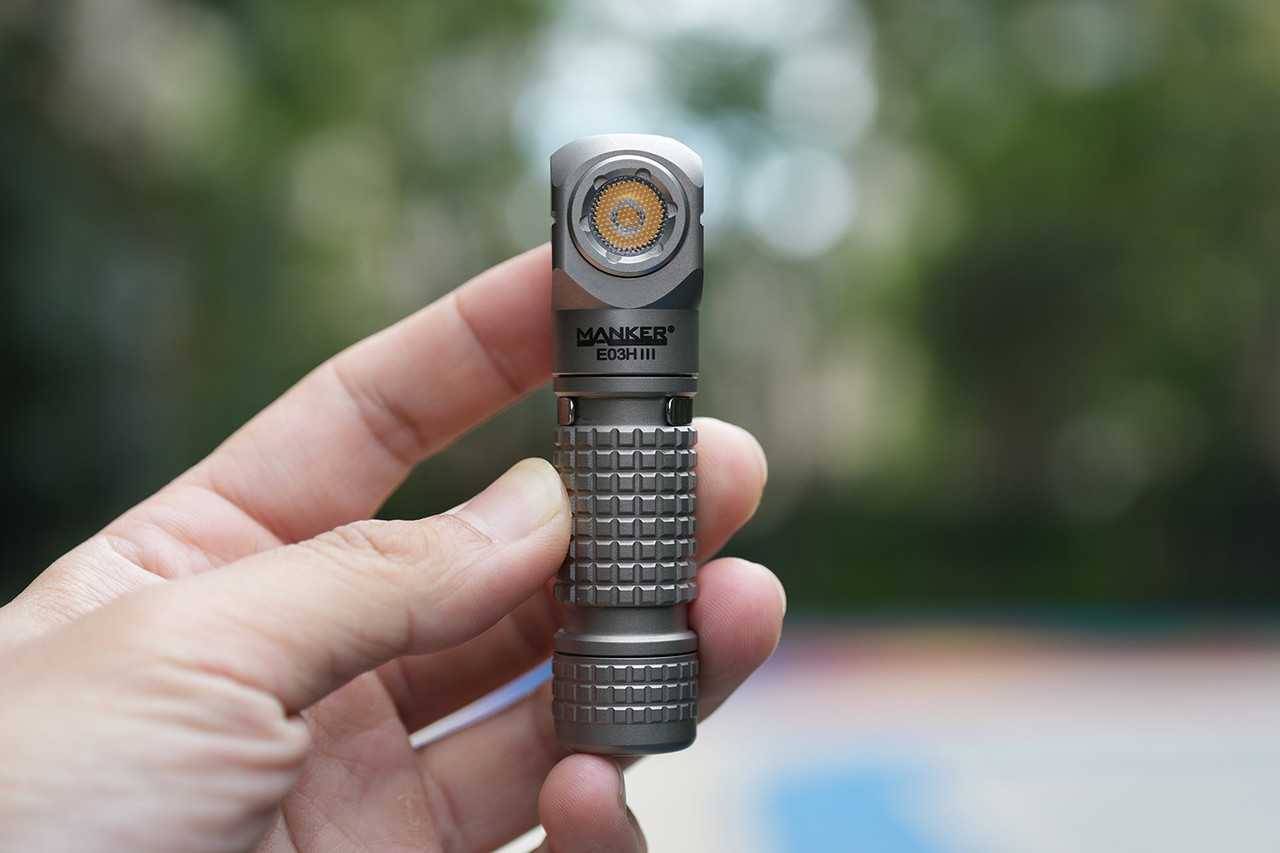 E03H III Titanium EDC Flashlight