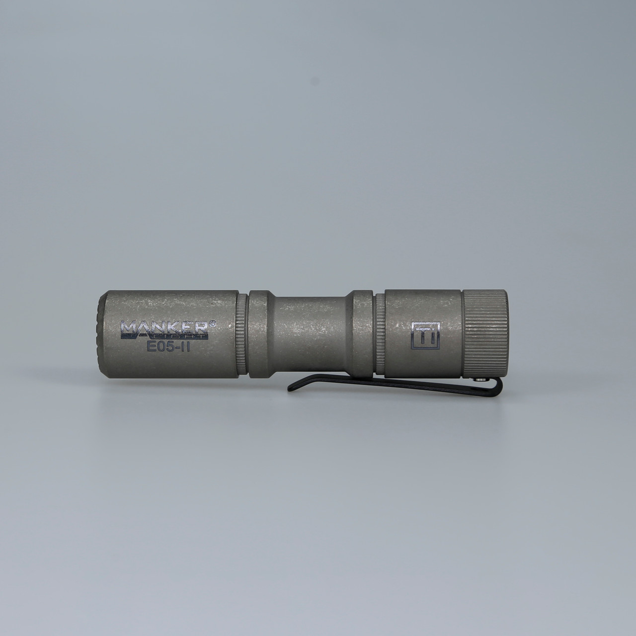 E05 II - Stonewashed Titanium - Everyday Carry Flashlight