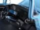 1958 Chevrolet Apache Fleetside Pickup Light Blue 1/24 Diecast Car Model Motormax 79311