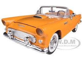 1956 Ford Thunderbird Orange 1/24 Diecast Car Model Motormax 73215