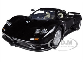 レア！モーターマックス 1/18 パガーニ・ゾンダC12 Pagani Zonda C12 Black 1/18 Diecast Car Model Motormax 73147