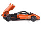 Pagani Zonda F Orange 1/24 Diecast Car Model Motormax 73369
