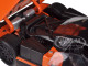 Pagani Zonda F Orange 1/24 Diecast Car Model Motormax 73369