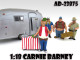 Carnie Barney "Trailer Park" Figure For 1:18 Diecast Model Cars American Diorama 23875
