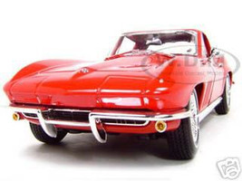 1965 Chevrolet Corvette Red 1/18 Diecast Model Car Maisto 31640