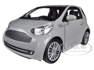 Aston Martin Cygnet Silver 1/24 Diecast Car Model Welly 24028