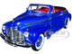 1941 Chevrolet Special Deluxe Convertible Blue 1/24 Diecast Car Model Welly 22411