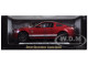 2013 Ford Shelby Mustang GT500 Metallic Red with White Stripes 1/18 Diecast Model Car Shelby Collectibles 396