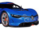 2012 Renault Alpine A110-50 Blue Metallic Orange Accents 1/18 Diecast Model Car Norev 185147