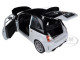Fiat Abarth 500 White Black 1/18 Diecast Model Car Motormax 79168