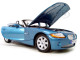 BMW Z4 Convertible Blue 1/18 Diecast Model Car Motormax 73144