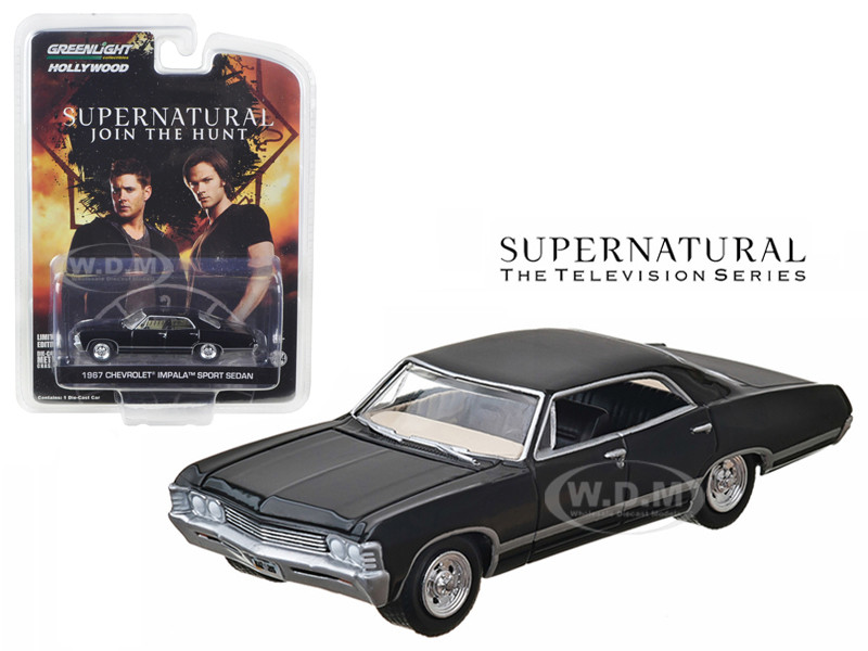1:64 Supernatural 1967 Chevrolet Impala Sport Sedan Diecast Metal