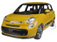 2013 Fiat 500L Yellow 1/24 Diecast Car Model Welly 24038