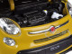 2013 Fiat 500L Yellow 1/24 Diecast Car Model Welly 24038