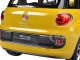 2013 Fiat 500L Yellow 1/24 Diecast Car Model Welly 24038