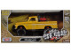 1966 Chevrolet C10 Fleetside Pickup Truck Off Road Yellow 1/24 Diecast Model Motormax 79131