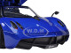 Pagani Huayra Blue 1/18 Diecast Car Model Motormax 79160