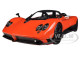 Pagani Zonda F Orange 1/18 Diecast Car Model Motormax 79159