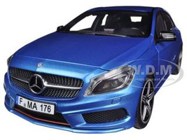 2012 Mercedes A 250 Sport Blue 1/18 Diecast Car Model Norev 183595