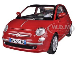 FIAT ABARTH 500 1:43 Car NEW Model Diecast Models Cars Die Cast Red