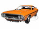 1970 Dodge Challenger R/T HEMI Orange Black Stripes 50th HEMI Anniversary 1964-2014 1/24 Diecast Model Car M2 Machines 40300-42A