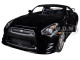 2009 Nissan GT-R R35 Black 1/24 Diecast Car Model Jada 96811