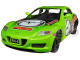 Mazda RX-8 Green #5 GT Racing 1/24 Diecast Car Model Motormax 73778