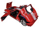 2005 Ford GT Red 1/24 Diecast Car Model by Jada 96732