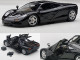 Mclaren F1 Jet Black Metallic 1/43 Diecast Car Model Autoart 56002