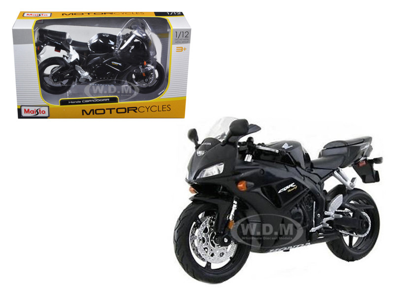  Honda CBR 1000RR Black Motorcycle 1/12 Model Maisto 31151