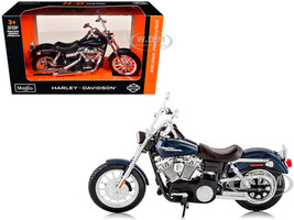 2006 Harley Davidson FXDBI Dyna Street Bob Bike Motorcycle Model 1/12 Maisto 32325