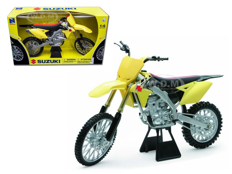 2014 Suzuki RM-Z450 Bike Motorcycle 1/6 Model New Ray 49473