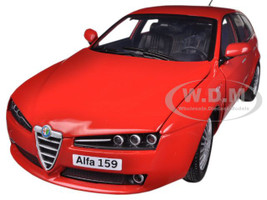 Alfa 159 SW Red 1/18 Diecast Car Model Motormax 79166