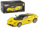 Ferrari Laferrari F70 Hybrid Elite Yellow 1/43 Diecast Car Model Hotwheels BCT85