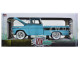 1958 Chevrolet Apache Cameo Pickup Truck Tartan Turquoise Black Top Stripes Limited Edition 5000 pieces Worldwide 1/24 Diecast Model Car M2 Machines 40300-43A