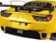 Ferrari 458 Italia GT2 Yellow 1/18 Diecast Car Model Hot Wheels BCJ78