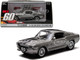 1967 Ford Mustang Custom Eleanor Gray Metallic Black Stripes Gone in 60 Seconds 2000 Movie 1/43 Diecast Model Car Greenlight 86411