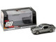 1967 Ford Mustang Custom Eleanor Gray Metallic Black Stripes Gone in 60 Seconds 2000 Movie 1/43 Diecast Model Car Greenlight 86411